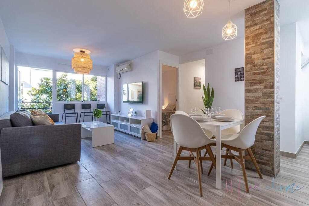 Apartamento 1 En Estadio Sevilla 6 Plazas Y Metro Kültér fotó